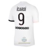 Maglia ufficiale Paris Saint Germain Mauro Icardi 9 Trasferta 2021-22 per Uomo